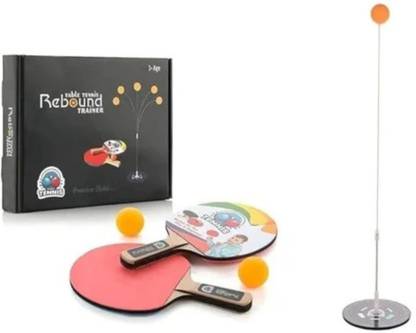 RiseAura Table Tennis Rebound Trainer Set for Kids | Solo Ping Pong Practice Kit Table Tennis Kit