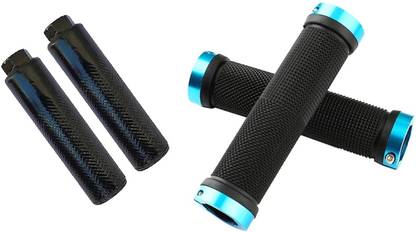 Gymisa Bicycle Foot Rest Stand With Cycle Handle Grip Cycling Kit