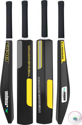 Jaspo Terminator Plastic tennis bat With ball (full size) Cricket Kit