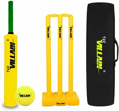 The Villain PVC/Plastic Cricket Bat Size 6 for age group 11-13 year Cricket Kit Cricket Kit