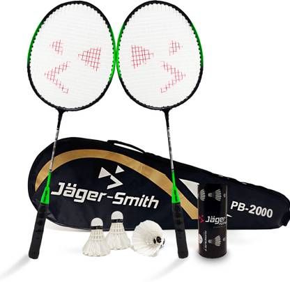 Jager-Smith PB-2000 Combo & Featherlite 2 Shuttle Badminton Kit