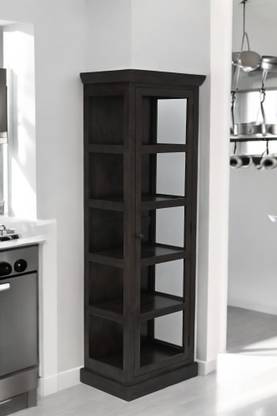 THE ATTIC The Attic Indiana Kitchen Cabinet Walnut Solid Wood Kitchen Cabinet