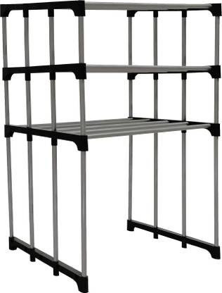 SANAMSTORE Microwave Stand Metal Kitchen Cabinet