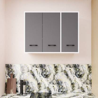 Ladybug 3 Inside Door Multipurpose Wall Mount Cabinet with Adjustable Shelf for Kitchen Engineered Wood Kitchen Cabinet