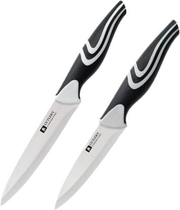 Machado 2 Pc Stainless Steel Knife Set Japanese Forged Knife - Ultra-Sharp Sujihiki & Sankotu, Stainless Steel Blades