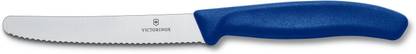 Victorinox 1 Pc Stainless Steel Knife Tomato Swiss Classic Round Tip Wavy Blue