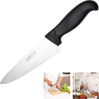 Godrej 1 Pc Stainless Steel Knife Cartini Godrej Soft Grip Kitchen Knives kit,1 Pc, Stainless Steel