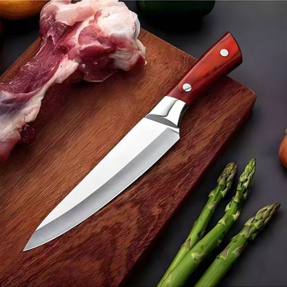 Wizbiz 1 Pc Stainless Steel Knife Chopper Butcher Kitchen Knife Set Boning Fish Fruit Vegetable cutting Chef Knife