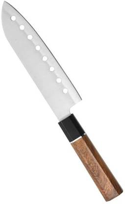 Agabani 1 Pc Stainless Steel Knife Professional Knife Natural Wooden Finish Handle Ideal for Home Cooks,Chefs Alike