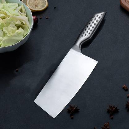 UniKart 1 Pc Stainless Steel Knife Ideal for Vegetable,Meat Cleaver Butcher Chef's Chopper For Kitchen & Restaurant