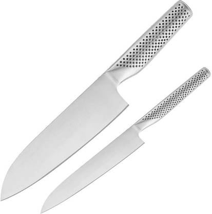 pepplo 2 Pc Steel Knife Set Kitchen Knife Set,Stainless Steel Chef knife set(Small+Medium,Pack of 2)