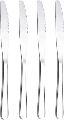 Classic Essentials 4 Pc Stainless Steel Knife Set | Butter Knife Set | Elegant & Durable | Perfect for Spread Jam/Butter