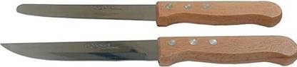 Rocket 2 Pc Stainless Steel, Wood Knife Set