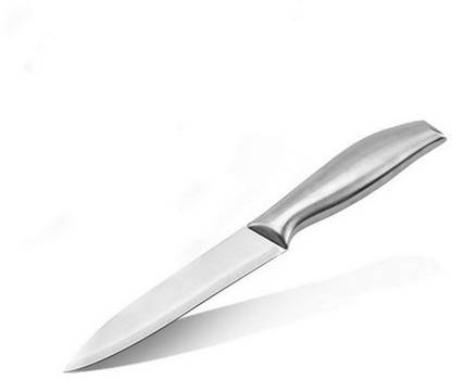 AKSHVA 1 Pc Stainless Steel Knife Silver Blade With Comfortable Handle Vegetable Fruit Cutting Slicing Small