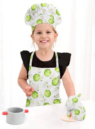 OASIS Green Cotton Kitchen Linen Set