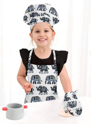 OASIS Blue Cotton Kitchen Linen Set