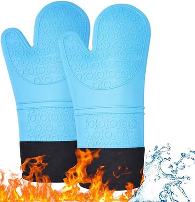 DOCOSS Blue Silicon Kitchen Linen Set