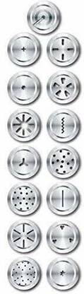 VHA Set of 15 Pattern Discs Kitchen Press