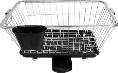 MEEZO Dish Drainer Kitchen Rack Steel Dish Drainer /Dish Drainer Drip Tray/Water Collector Tray/Water Drop Collector