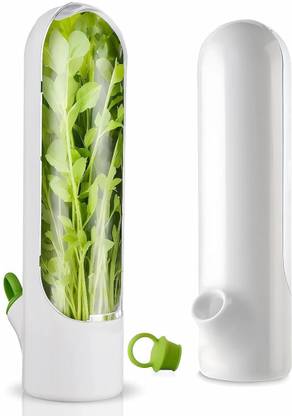 Myrra Herb Saver Pod, Fresh Herb Keeper for Refrigerator, Mint Basil Coriander Storage Box