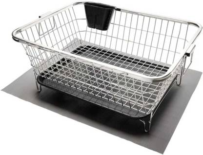 Home-Eco Dish Drainer Kitchen Rack Steel