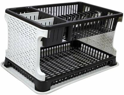 Flipkitchen Utensil Kitchen Rack Plastic Multifunctional