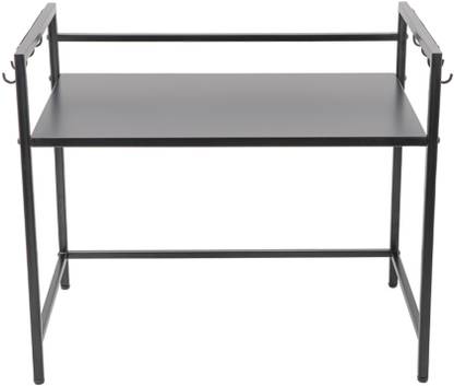 Decoworld Containers Kitchen Rack Iron Premium Metal Microwave Stand & OTG Stand with Hooks for Kitchen Counter