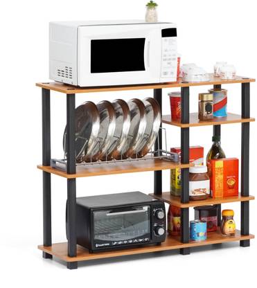 Tube Rack Kitchen Livzing Containers Kitchen Rack Wood Turn N Tube 6 Tier Kitchen Storage ...