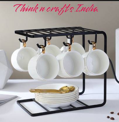 think n crafts Cup Kitchen Rack Iron