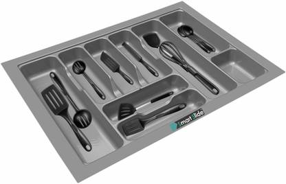 SMART SLIDE Cutlery Kitchen Rack Plastic