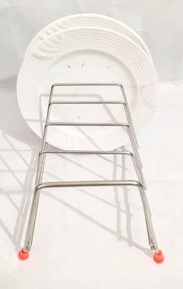 DEALKART Utensil Kitchen Rack Steel Containers Steel Stainless Steel 6 ...