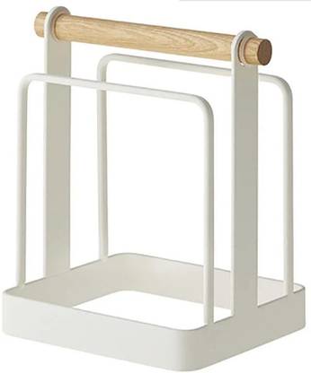 ARHAT ORGANIZERS Plate Kitchen Rack Carbon Steel 2 Section Chopping/Cutting Board Stand for Kitchen