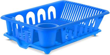 fullstar Dish Drainer Kitchen Rack Plastic Dish Drainer Kitchen Rack Plastic | Kitchen Dish Rack with Drainage Tray