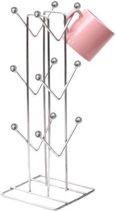 MADDY CRAFTS Cup Kitchen Rack Steel