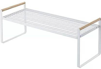 ARHAT ORGANIZERS Dish Drainer Kitchen Rack Iron Countertop Organizer | Table Riser Kitchen Storage Shelves