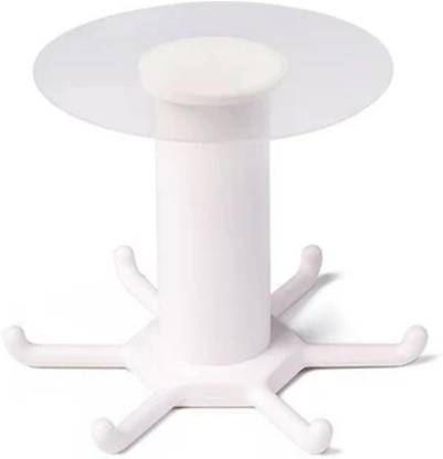 Gift Corner Utensil Kitchen Rack Plastic 360 Rotating Utensil Rack Hook Holder Wall Kitchen Tool Storage Holders