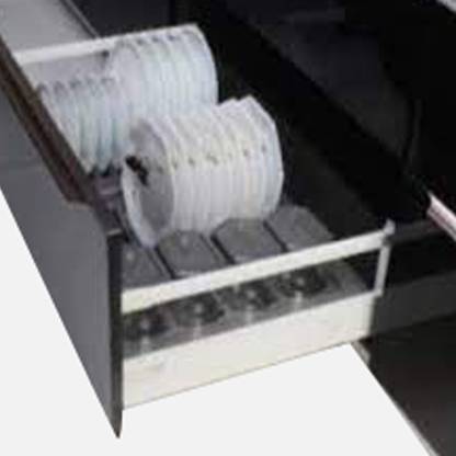 EBCO Containers Kitchen Rack Wood, Steel