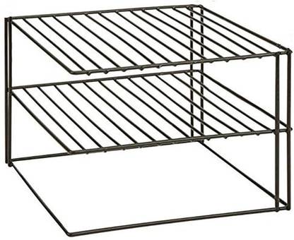 Indian Decor Containers Kitchen Rack Iron Kitchen Corner Rack, Shelf Plate Rack, Kitchen Storage Idea