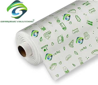 RASOI WRAPP FOOD WRAPPING PAPER ROLL/ROTI WRAP/PAPER FOIL/PAPER WRAP/BUTTER PAPER ( 25 MTR )  (2 Ply, 0 Sheets)