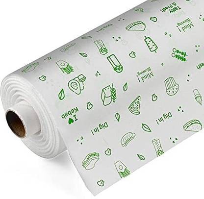 RASOI WRAPP FOOD WRAPPING PAPER ROLL/ROTI WRAP/PAPER FOIL/PAPER WRAP/BUTTER PAPER ( 25 MTR )  (2 Ply, 0 Sheets)