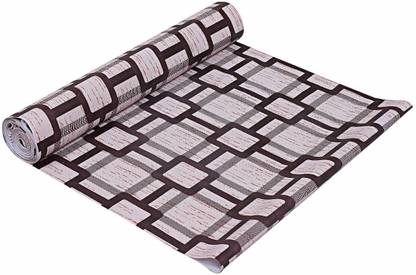 ARTSY COLLECTIONS 10 MTR Brown Box Shelf Liner, Mat Roll for Almirah, Wardrobe, Rack, Kitchen