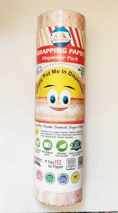 Pyramid Wrapping Paper Roll, 1 KG Commercial Dispenser Pack