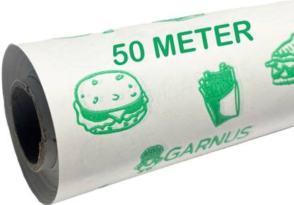 Garnus 50 Meters Food Wrapping Paper, 290 MM, 40GSM, OGR,Parchment Paper | Baking Paper