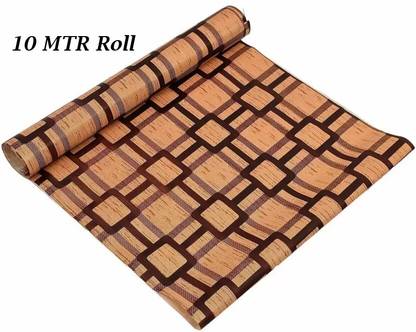 Best Indeed 10 Meter Rectangular Long Shelf Liner Yellow Box Piliya, Size - 45 x 1000 cm