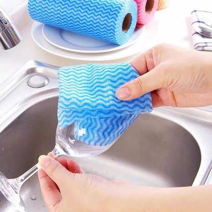 Naptick SOFT NON-WOVEN KITCHEN TOWEL PACK OF 2