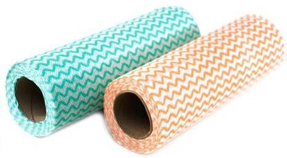 Liftoff Kitchen Reusable Super Absorbent Cleaning Wipes Towel Roll df23k - ( Pack of 1 )