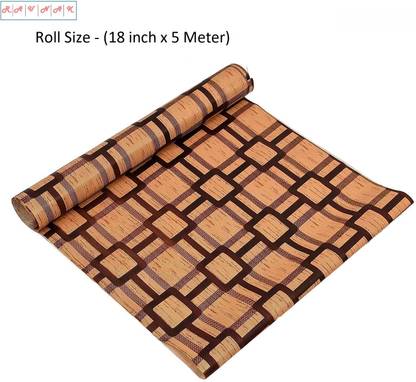 Raunak 18x5 Light Brown With Dark Brown Line