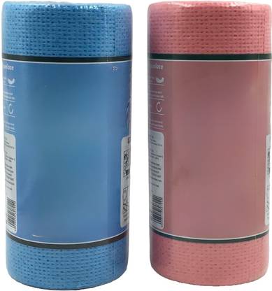 Bamboo Reusable & Washable Non Woven Kitchen tissue Towel Roll | Cleaning Wipes