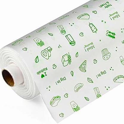 Opulenza ROTI WRAP/PAPER WRAP/CHAPATI WRAP/FOOD WRAP/PAPER FOIL/WRAPPING PAPER (55 MTR)