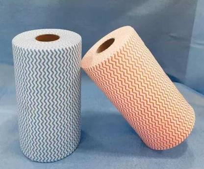 spillfreely Kitchen Reusable Non Woven Wipes...(Colour May Vary)
